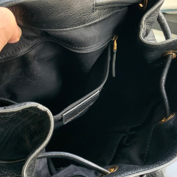 Marc by Marc Jacobs BLACK Pebbled Leather Backpack - Picture 11 of 11